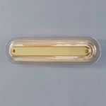 Product Image 3 for Litton 1-Light Large Wall Sconce - Polished Nickel from Hudson Valley