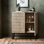 Product Image 9 for Kelby Light Wash Solid Mango Bar Cabinet from Four Hands