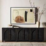 Product Image 15 for Tilda Black Wash Mango Cane 6 Door Sideboard from Four Hands