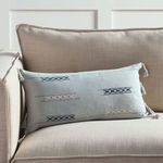 Product Image 1 for Seloupe Tribal Light Blue/ Cream Pillow from Jaipur 