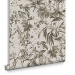 Product Image 3 for Arcane Garden Silver Wallpaper from Graham & Brown