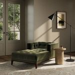 Product Image 25 for Dylan Upholstered Sapphire Olive Chaise from Four Hands