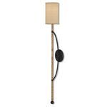 Product Image 1 for Capriole Rattan Wall Sconce from Currey & Company
