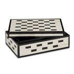 Product Image 2 for Carmine Black and White Box from Currey & Company