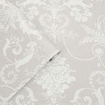 Product Image 2 for Laura Ashley Josette White and Dove Grey Wallpaper from Graham & Brown