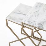 Product Image 5 for Denni Nesting Tables Matte Brass from Four Hands