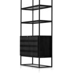 Product Image 4 for Kelby Solid Mango Bookcase - Vintage Brown from Four Hands