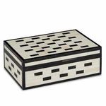 Product Image 1 for Carmine Black and White Box from Currey & Company