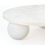 Product Image 2 for Marlow Large White Marble Plate from Regina Andrew Design