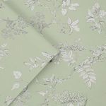 Product Image 2 for Laura Ashley Elderwood Sage Wallpaper from Graham & Brown