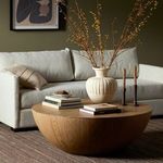 Product Image 10 for Ryan Oak Veneer Oval Drum Coffee Table from Four Hands