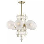 Product Image 1 for Calypso 6 Light Chandelier from Hudson Valley