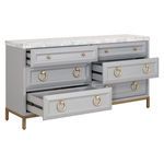 Product Image 3 for Azure Carrera 6-Drawer Double Dresser from Essentials for Living