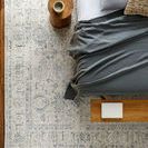 Product Image 3 for Jordan Hand-Knotted Deep Teal / Denim Rug - 4' x 6' from Surya