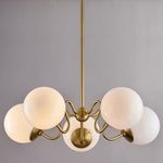 Product Image 1 for Havana Aged Brass 5-Light Chandelier from Mitzi