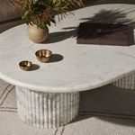 Product Image 24 for Oranda Solid Marble Fluted Coffee Table from Four Hands