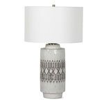 Product Image 1 for Zuri White Ceramic Table Lamp from Regina Andrew Design
