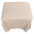 Product Image 2 for Draped Ottoman from Sarreid Ltd.