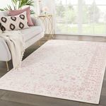Product Image 5 for Regal Damask Ivory/ Pink Rug from Jaipur