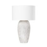 Product Image 1 for Zeke Ceramic Weathered Grey 1-Light Table Lamp from Troy Lighting