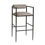 Product Image 6 for Barbana Natural Black Iron Bar Stool from Arteriors