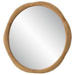 Product Image 4 for Salina Round Bamboo Mirror from Uttermost