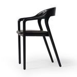 Product Image 6 for Amare Wooden Black Dining Armchair - Black from Four Hands