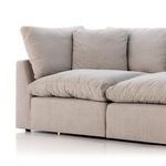 Product Image 5 for Stevie 5 Piece Sectional Sofa with Attached Ottoman from Four Hands