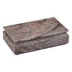 Product Image 1 for Leslie Breccia Marble Box from Currey & Company