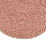 Product Image 3 for Santa Rosa Indoor/ Outdoor Blush Cylinder Pouf from Jaipur 