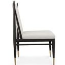 Product Image 3 for Unity Dark Cinder Oak Upholstered Dining Chair from Caracole