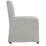 Product Image 3 for Odessa Dining Armless Chair with Slipcover and Castered Leg from Rowe Furniture