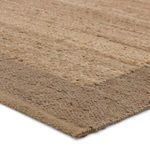 Product Image 2 for Query Handmade Bordered Brown Rug 5' x 8' from Jaipur