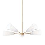 Product Image 1 for Camarillo 5 Light Patina Brass Chandelier from Troy Lighting