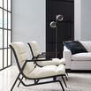 Product Image 6 for White Fabric Modern Rebar Accent Chair from Caracole