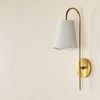 Product Image 2 for Dorothy Aged Brass Wavy Wall Sconce from Mitzi