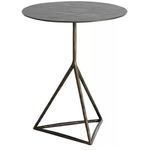 Product Image 5 for Napier Antique Aged Brass Side Table from Gabby