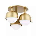 Product Image 2 for Foster 3 Light Semi Flush from Hudson Valley