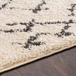 Product Image 3 for Berber Shag Beige / Charcoal Rug from Surya