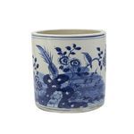 Product Image 4 for Blue & White Orchid Pot Bird Floral Motif from Legend of Asia