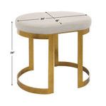 Product Image 5 for Infinity Accent Stool from Uttermost