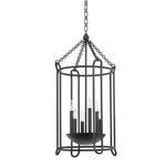 Product Image 1 for Lassen Black Iron 6-Light Lantern from Troy Lighting