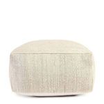 Product Image 1 for Halter Ivory Pouf from Classic Home Furnishings