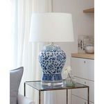 Product Image 2 for Royal Blue and White Ceramic Table Lamp from Regina Andrew Design