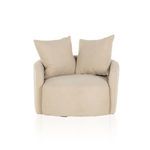 Product Image 4 for Chloe Socorro Taupe Swivel Chair from Four Hands