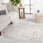 Product Image 2 for Vida Abstract Light Gray/ Gold Rug from Jaipur