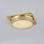 Product Image 5 for Greenwich 1-Light Flush Mount - Aged Brass from Hudson Valley