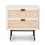 Product Image 13 for Luella Matte Alabaster Hardwood Nightstand from Four Hands