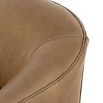 Product Image 22 for Quinton Round Ontario Taupe Leather Swivel Accent Chair from Four Hands