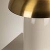 Product Image 2 for Gaia 2-Light Antique Brass Dome Table Lamp from Mitzi